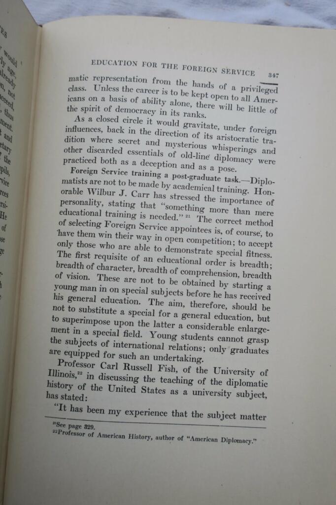 Foreign Service of the United States 1925