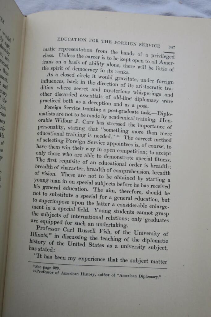 Geschichte der US-Außendienstes