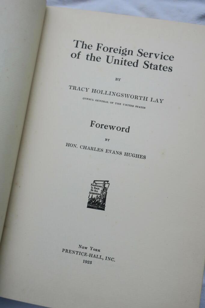 Foreign Service of the United States 1925