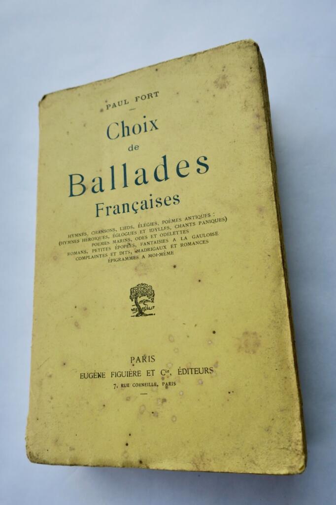 Auswahl französischer Balladen und Verse