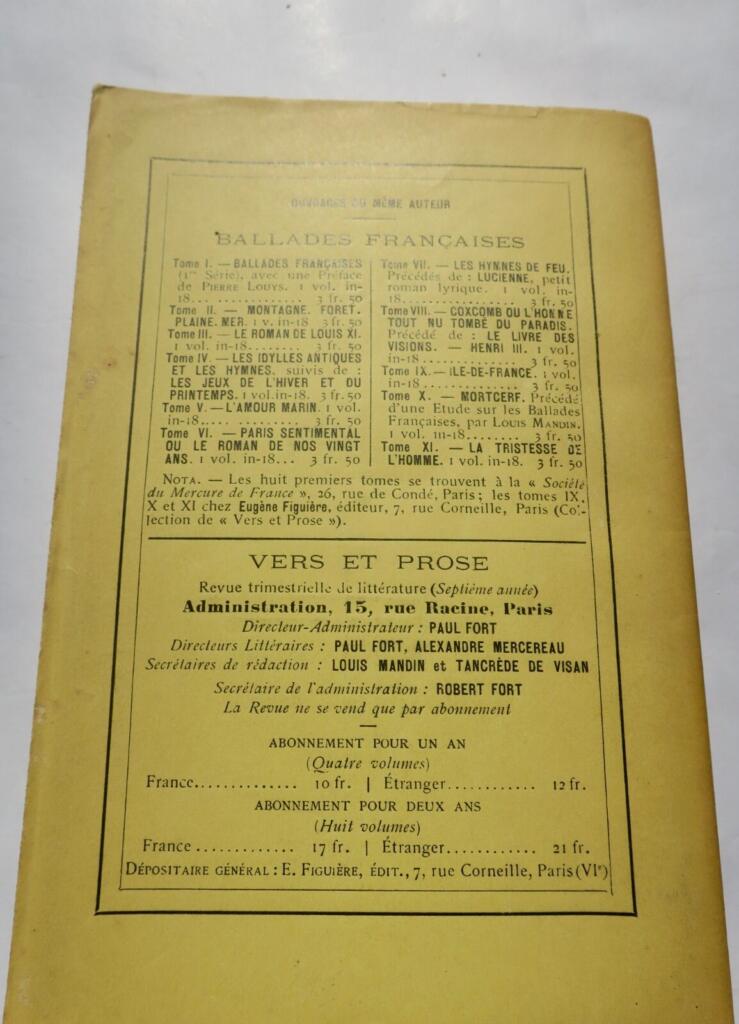 Ewiges Abenteuer von Paul Fort