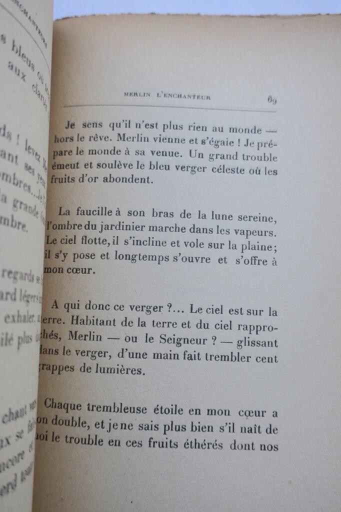 FORT (Paul) Les enchanteurs. Médée, Merlin, Bulbul. Les Rois Mages + dédicace