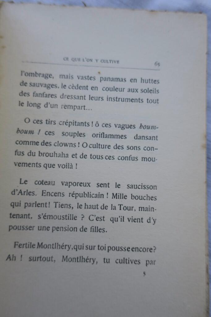 French Ballads with Author's Dedication