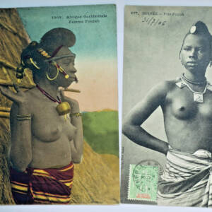 Foulah AOF Guinée Fille & femme Foulah CPA