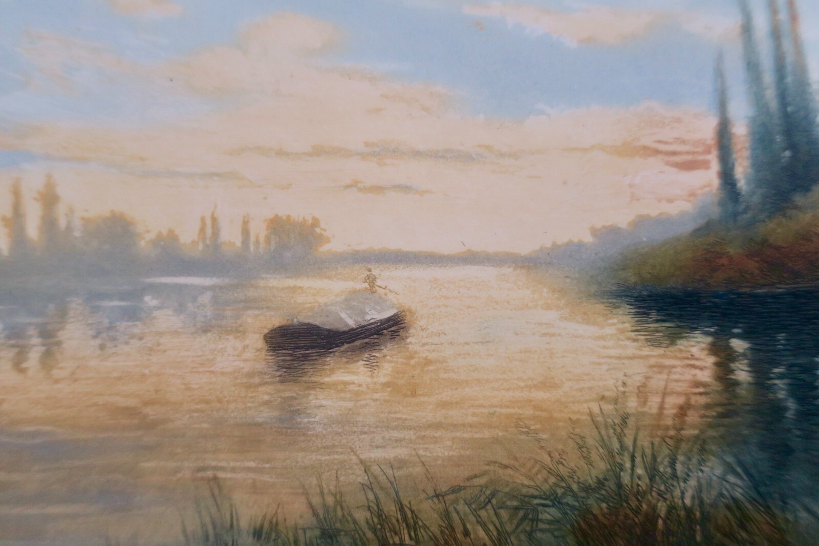 FRAIPONT Gustave AQUARELLE 16,5 x 25 cm. – Image 5