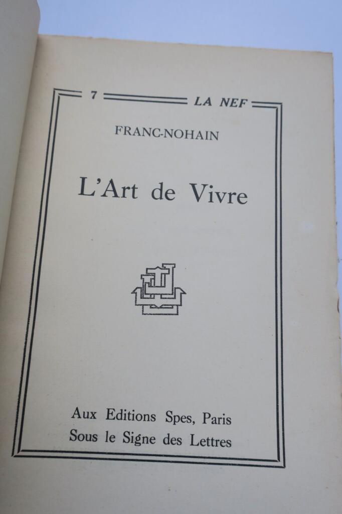 Die Kunst zu leben mit Autorenwidmung