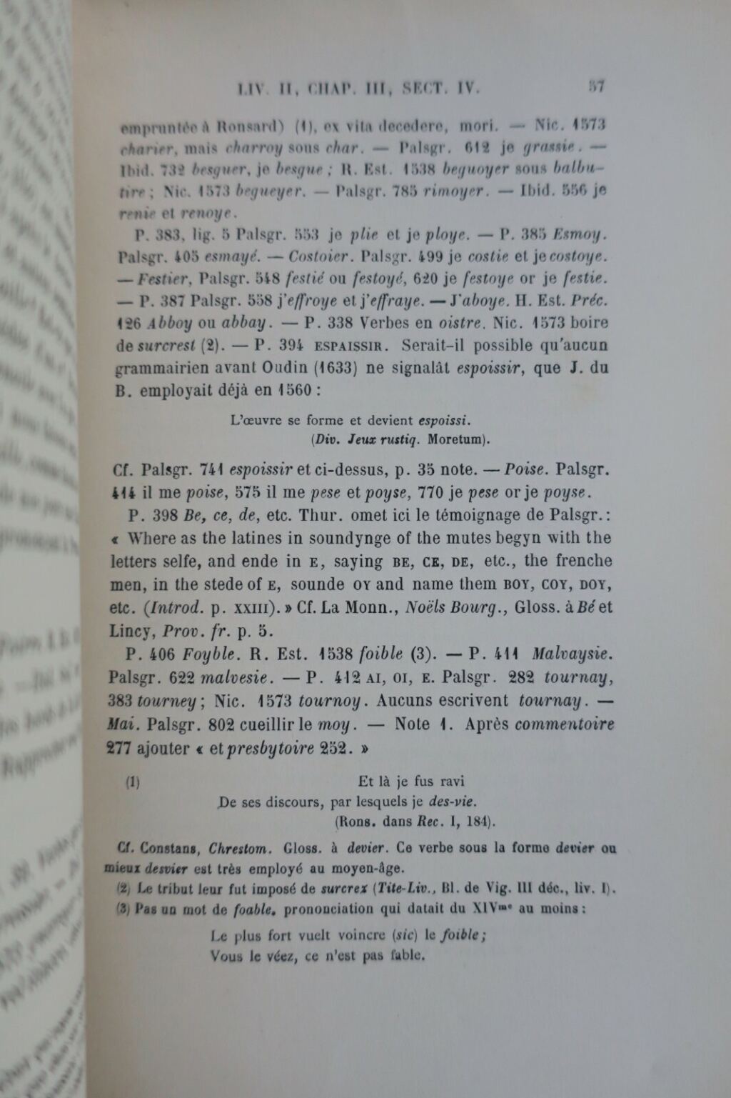 Französische Aussprache im 16. Jahrhundert