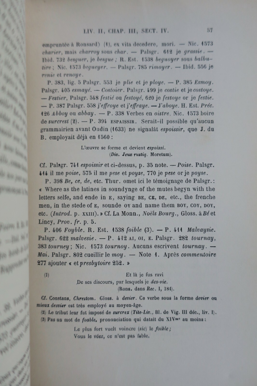 16世紀におけるフランス語の発音<span class="lla-card-orig-wrap"><span class="lla-card-orig">❦ Français DE LA PRONONCIATION EN FRANCE AU XVIe SIECLE ET DU LIVRE</span></span> - La Librairie Antique