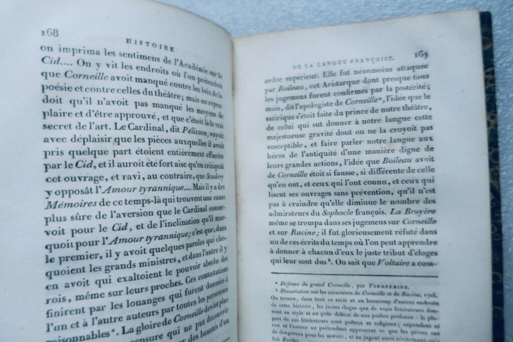 Français Henry Histoire de La Langue Francoise 1812