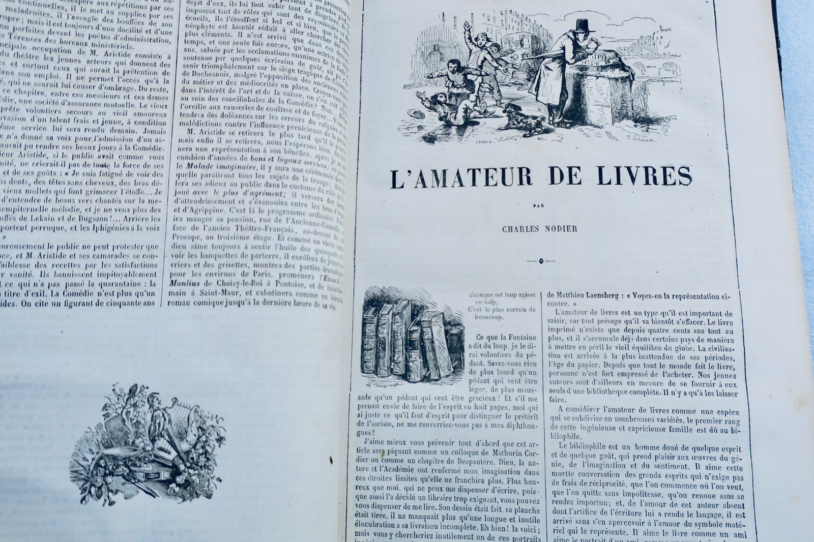 Français peints par eux-même. Textes de Balzac, Nodier, Pétrus Borel, Arago 1861 – Image 4