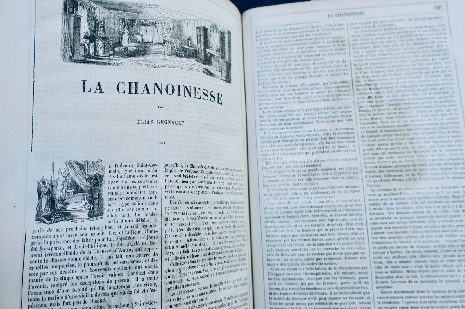 Français peints par eux-même. Textes de Balzac, Nodier, Pétrus Borel, Arago 1861 – Image 9