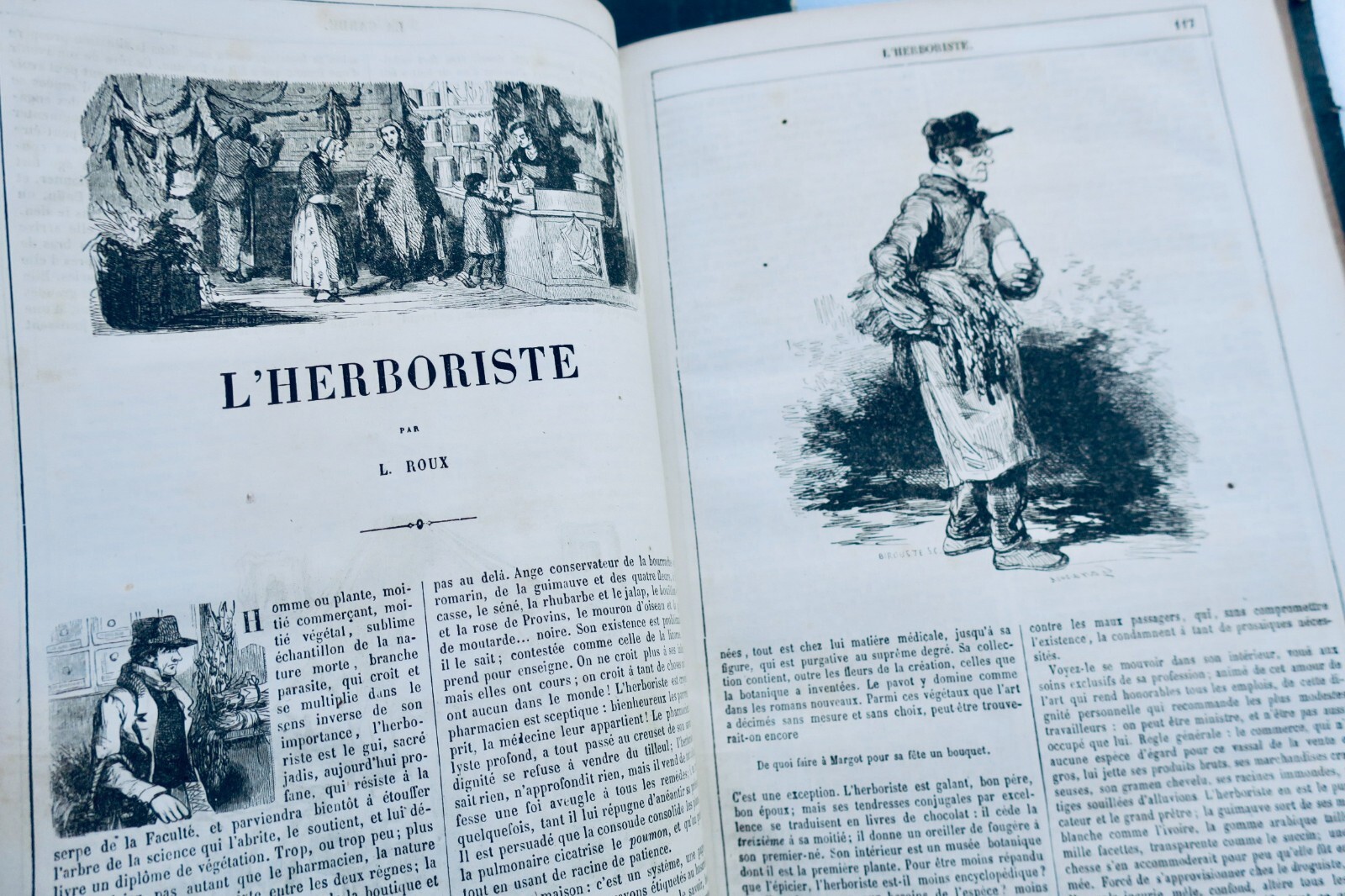 Français peints par eux-même. Textes de Balzac, Nodier, Pétrus Borel, Arago 1861 – Image 12