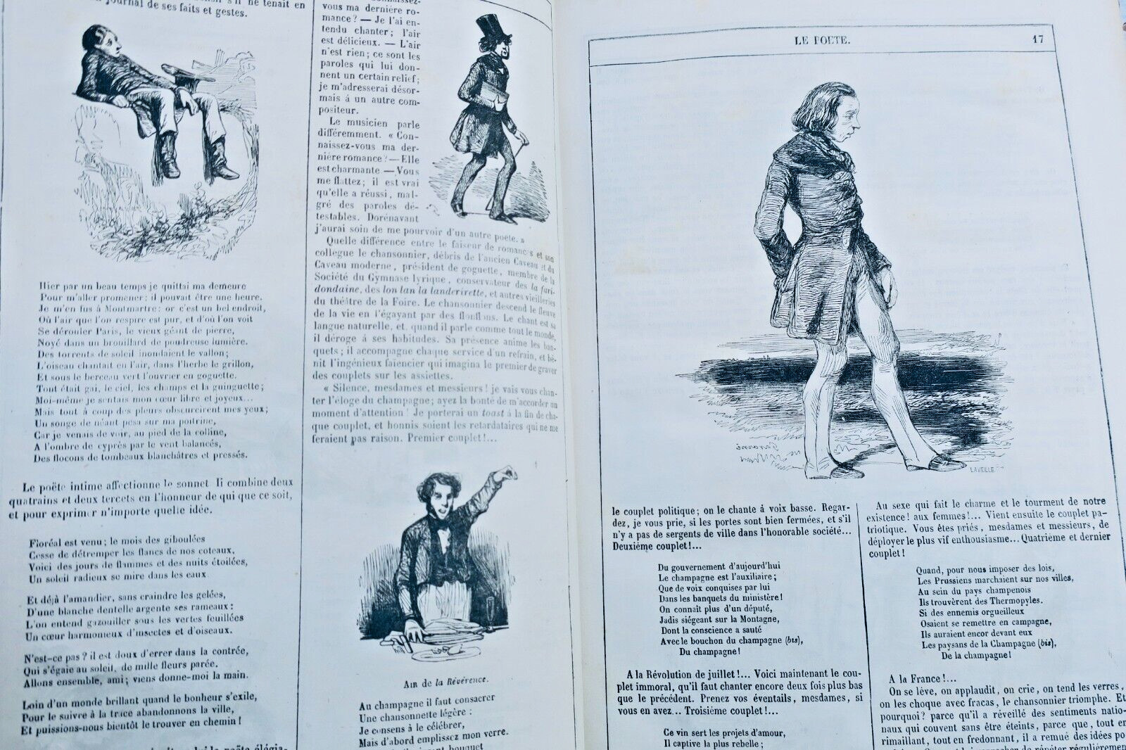 Français peints par eux-même. Textes de Balzac, Nodier, Pétrus Borel, Arago 1861 – Image 14