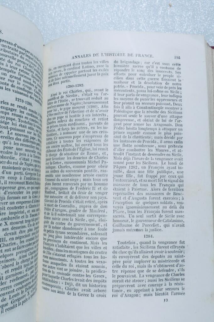 Historical annals of France 1840