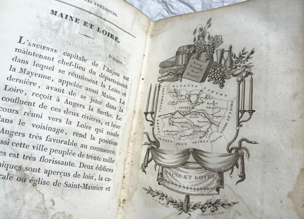Regionale Essays über französische Départements mit historischen und wirtschaftlichen Analysen