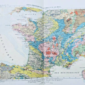 Francia Reclus La Francia. Geografía Universal 1879