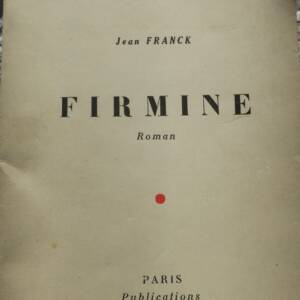 FRANCK JEAN FIRMINE L'AMITIE PAR LE LIVRE