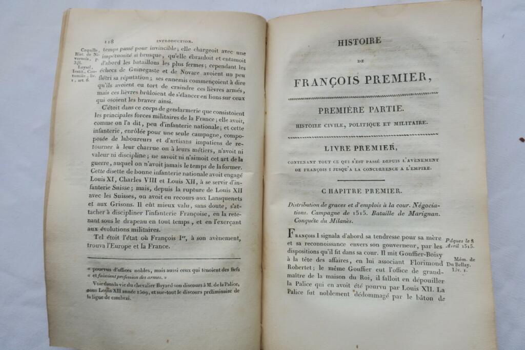 Historischer Bericht über François Premier