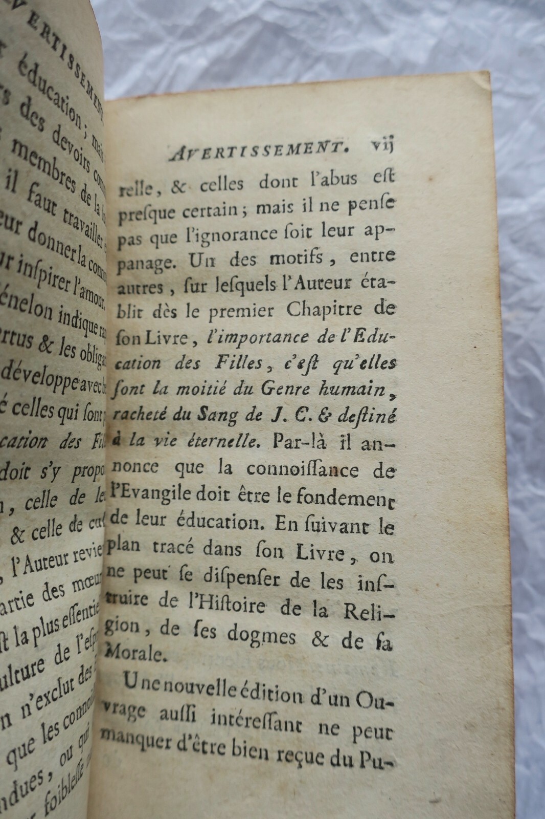 François de Salignac de la Mothe Fenelon, Messire De l'éducation des filles 1776 – Image 6
