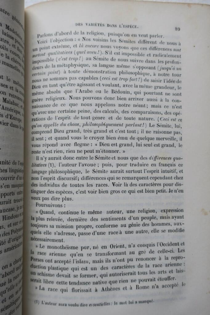 Anthropological treatise on physiology