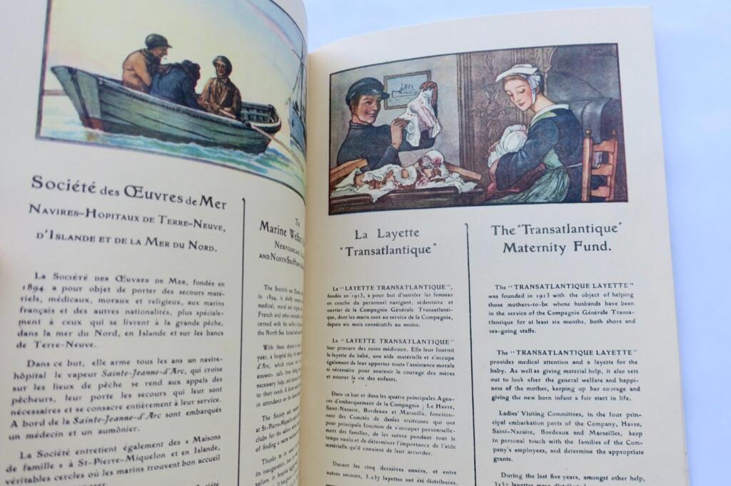 French Line Charity Evening Program