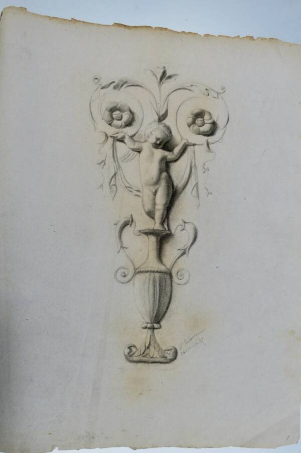 Original Pastellarbeit