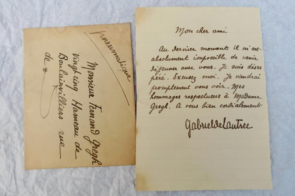 Three Signed Autograph Letters