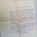 Gabriel de LAUTREC lettre autographe manuscrite & signée - La Librairie Antique