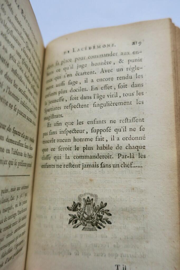 Gail extraits de Lucien et de Xénophon 1786 + dédiace