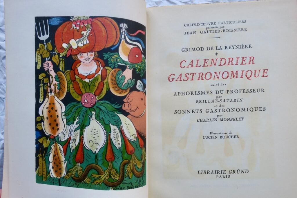 Gastronomic Calendar and Literary Works