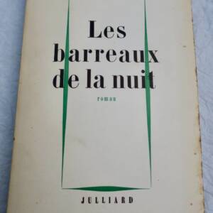 Ganachaud Guy Les barreaux de la nuit S.P. + dédicace