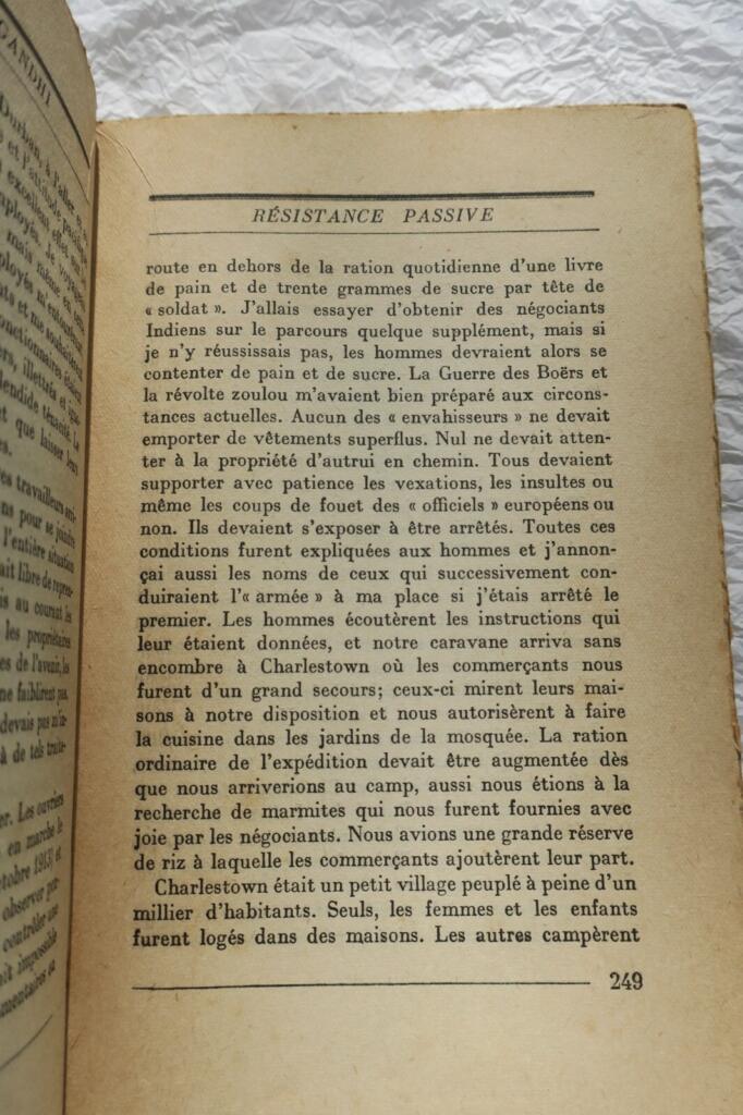 Autobiografie von Gandhi mit Vorwort