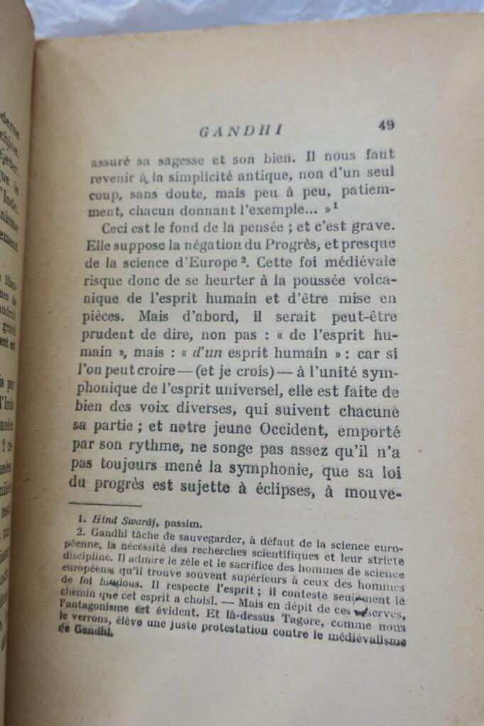 Autobiografie von Gandhi mit Vorwort