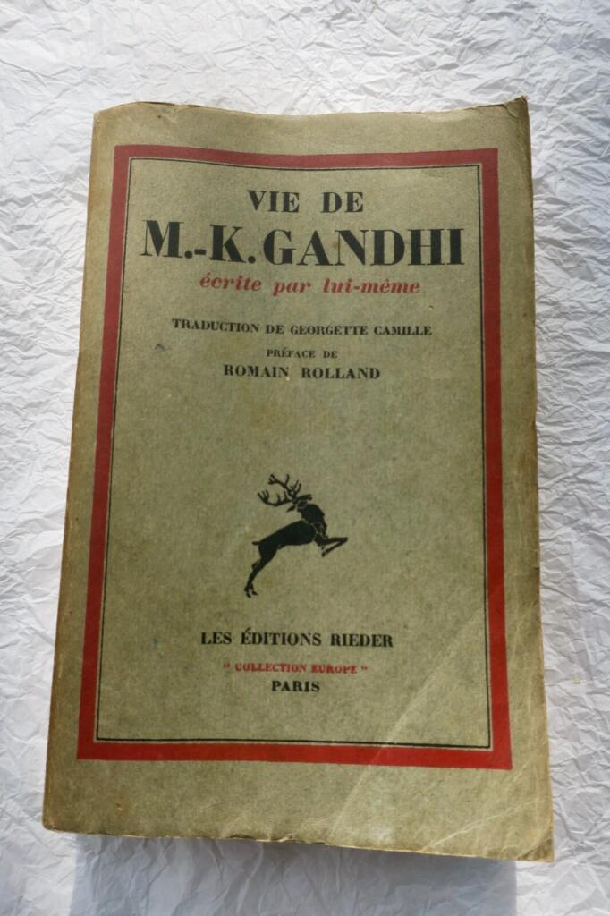 Autobiografie von Gandhi mit Vorwort