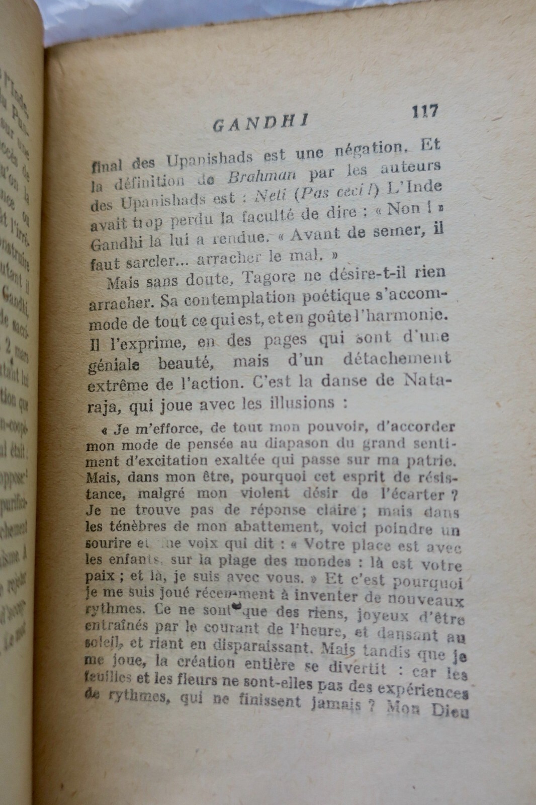 Gandhi écrite par lui-même Pr. de Romain Rolland + Mahatma Gandhi – Image 7
