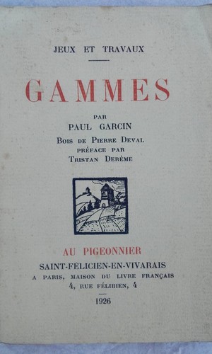 GARCIN (Paul) Gammes – Image 2
