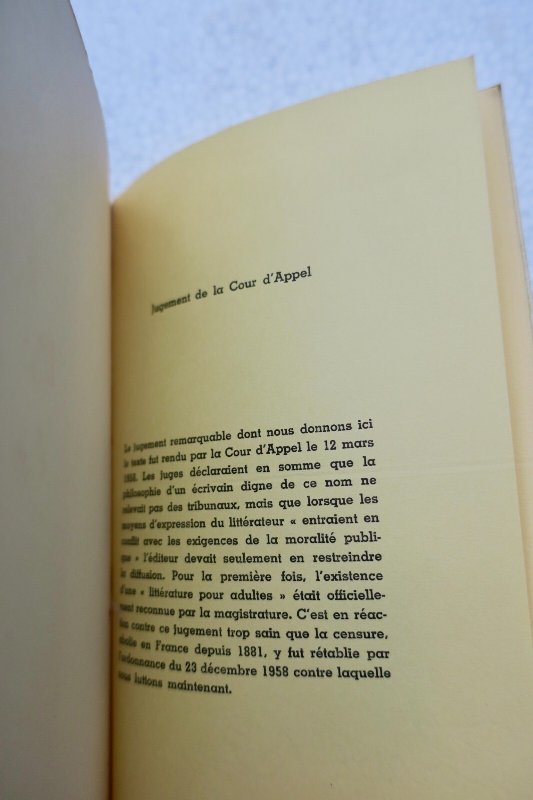 Garçon, Maurice L'Affaire Sade : Compte rendu exact du procès intenté par le... – Image 7
