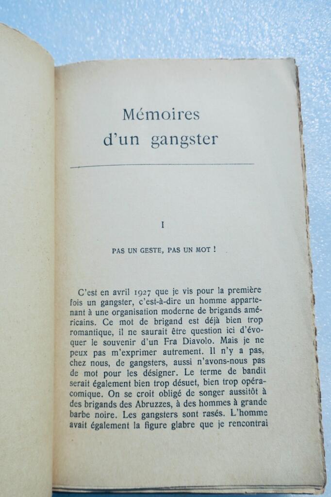 Memoirs of an Al Capone Bodyguard