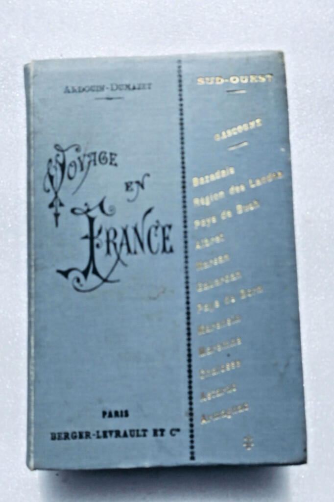 Gascogne travelogue by Ardouin-Dumazet, 1903