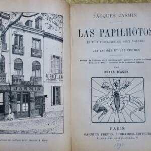 Gascogne LAS PAPILHôTOS texte gascon