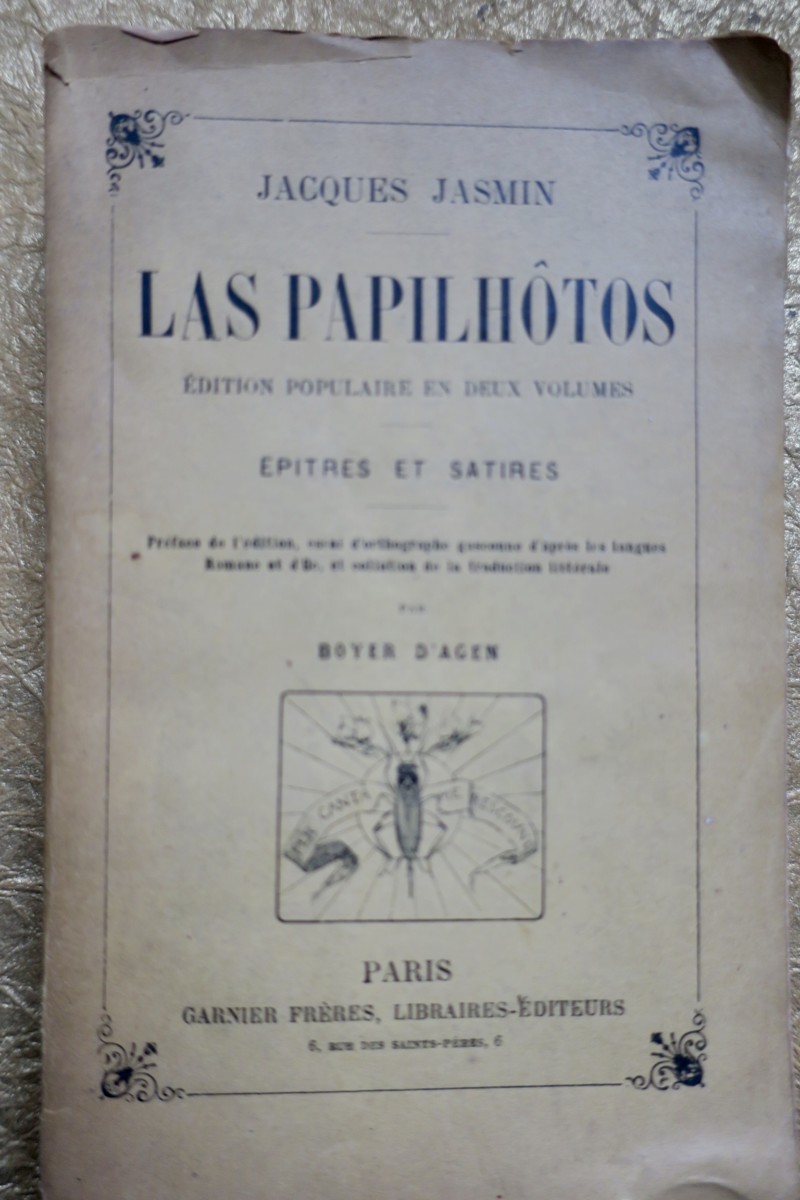 Gascogne Werke in okzitanischer Sprache<span class="lla-card-orig-wrap"><span class="lla-card-orig">❦ Gascogne LAS PAPILHôTOS texte gascon</span></span> - La Librairie Antique