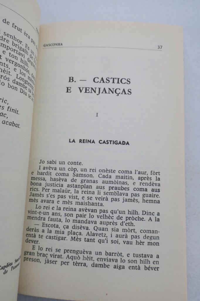 Gascon Contes de gasconha / prumèra causida