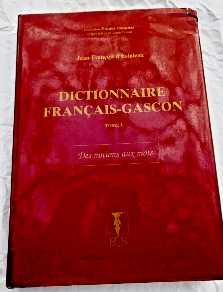 French-Gascon lexical reference, concept-based organization