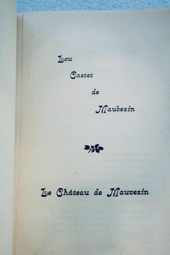 Gaskognische Burg Maubesin und Mauvezin