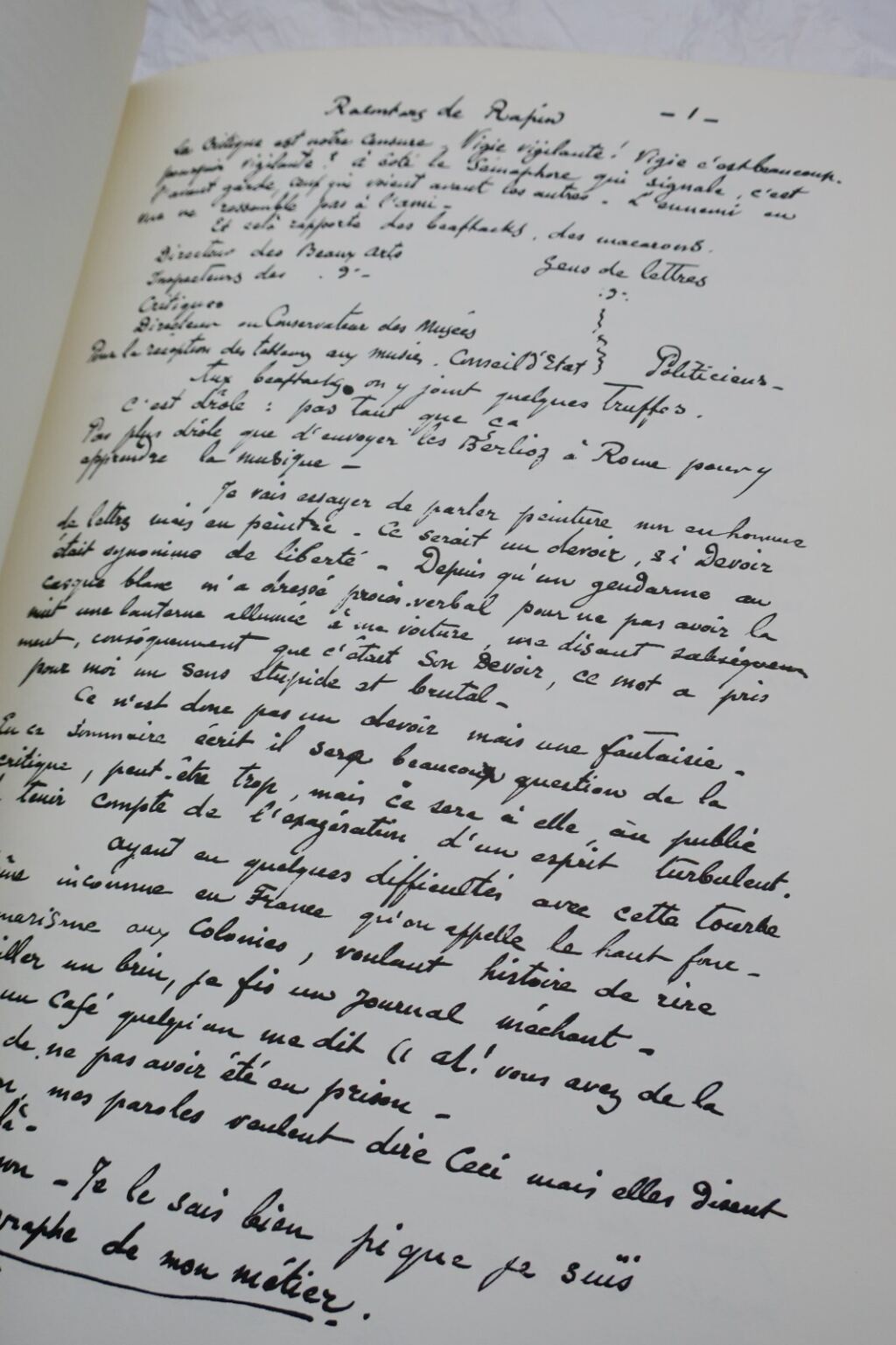 Gauguin's Artist Tales - Facsimile Edition