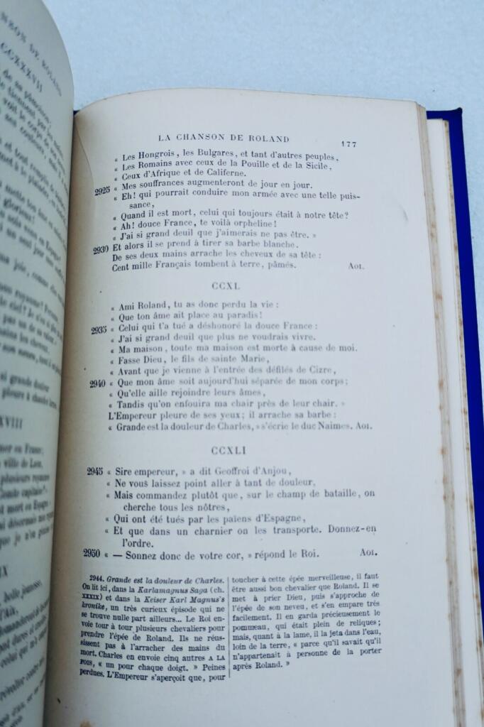 GAUTIER LEON LA CHANSON DE ROLAND 1881