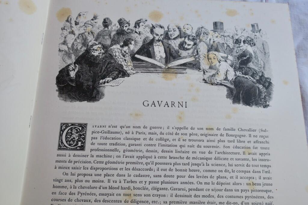GAVARNI's Artistry in Portraits
