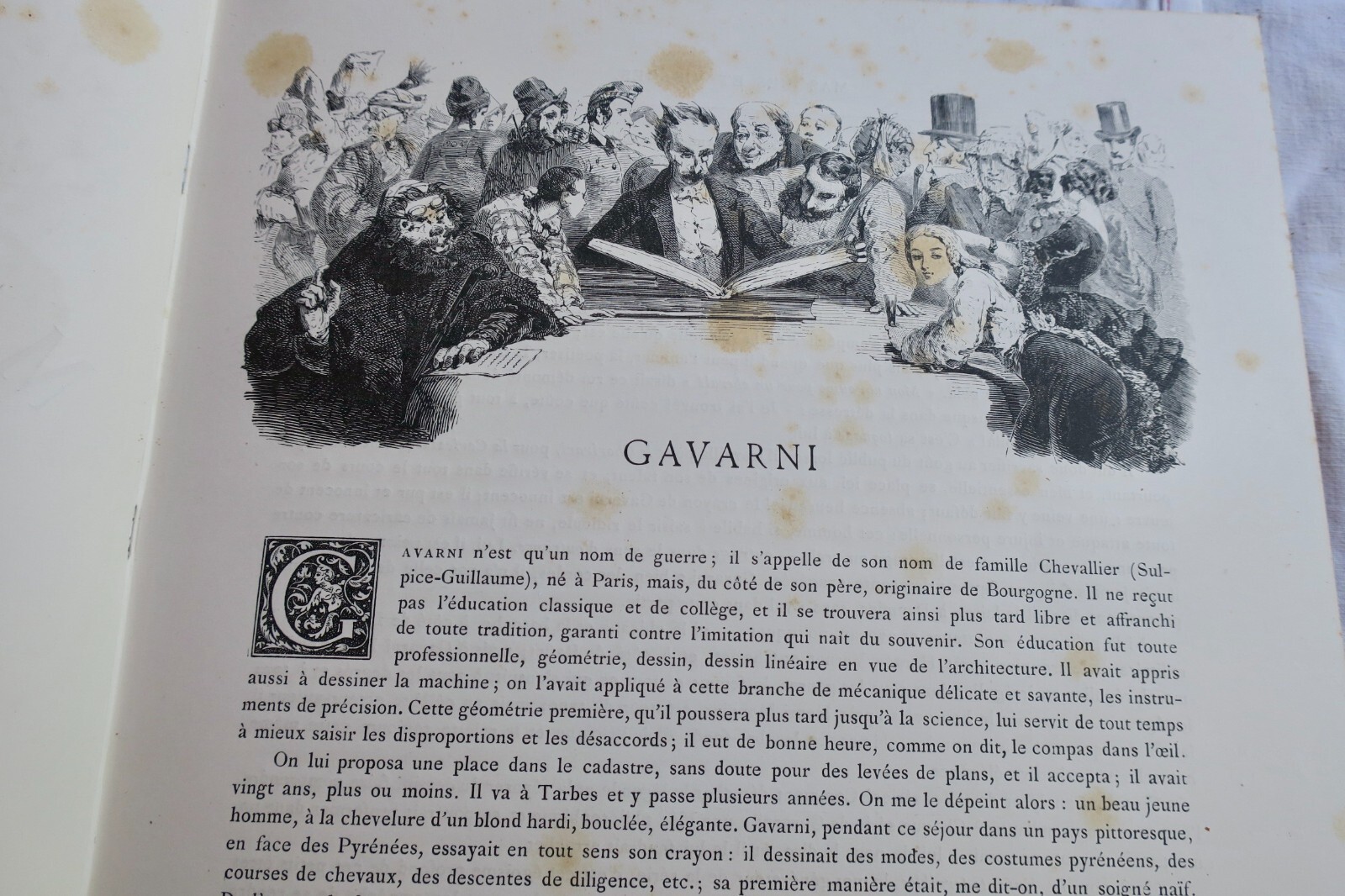 GAVARNI Masques et visages. Notice par C.-A. Sainte-Beuve – Image 8