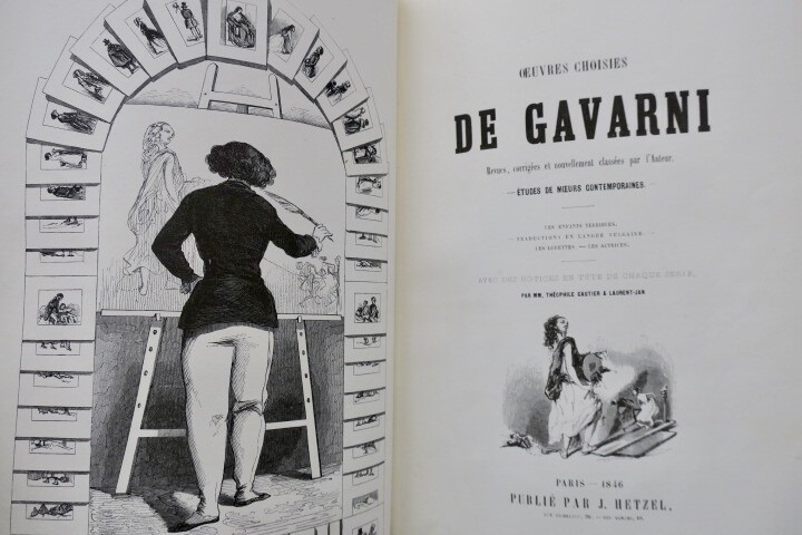 Gavarni Oeuvres Choisies de Gavarni Hetzel – Image 13