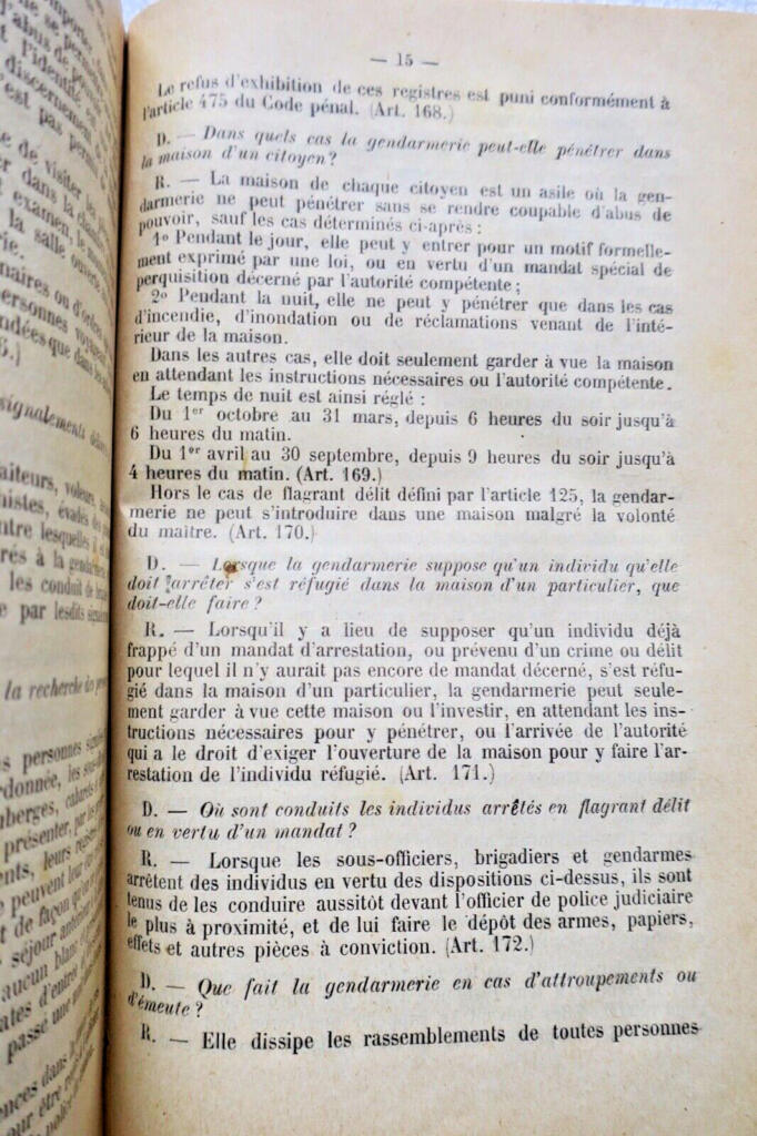 Gendarmerie-Theorien: Ein historisches Handbuch